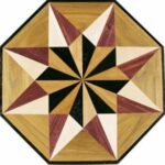 Ruitenga parket-Ster met middenster