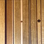 Ruitenga parket-band en bies met ruit