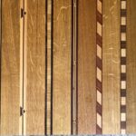 Ruitenga parket-dubbele band en bies met ruit